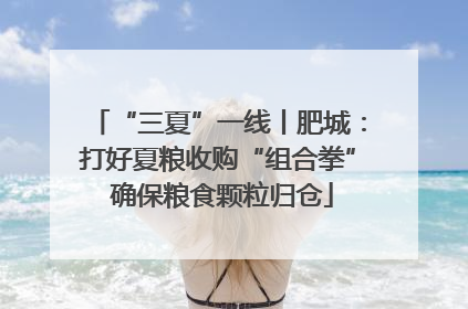 “三夏”一线丨肥城：打好夏粮收购“组合拳” 确保粮食颗粒归仓