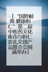 “国粹岐黄 健康桓仁”第二届中医药文化夜市与桓仁农礼文创产品推介会圆满举办