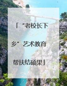 “老校长下乡”艺术教育帮扶结硕果
