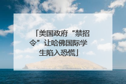 美国政府“禁招令”让哈佛国际学生陷入恐慌