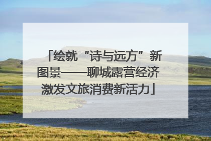绘就“诗与远方”新图景——聊城露营经济激发文旅消费新活力