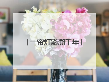 一帘灯影溯千年