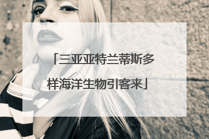 三亚亚特兰蒂斯多样海洋生物引客来
