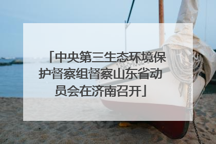 中央第三生态环境保护督察组督察山东省动员会在济南召开
