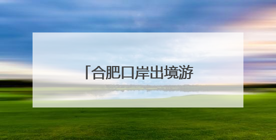 合肥口岸出境游需求呈现爆发式增长，学生群体及家庭游客是主力军