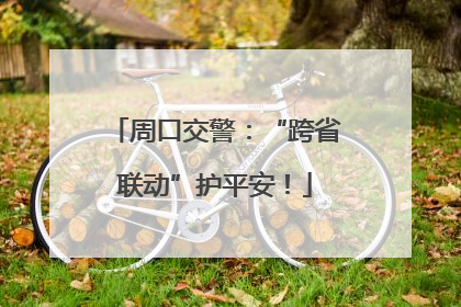 周口交警：“跨省联动”护平安！