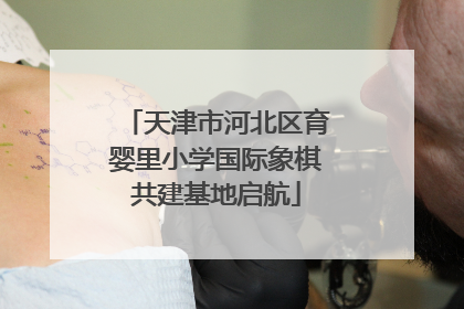 天津市河北区育婴里小学国际象棋共建基地启航