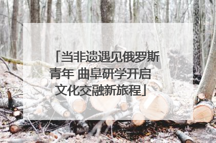 当非遗遇见俄罗斯青年 曲阜研学开启文化交融新旅程