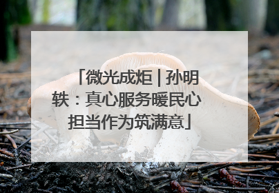 微光成炬 | 孙明轶：真心服务暖民心 担当作为筑满意