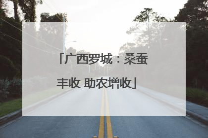 广西罗城：桑蚕丰收 助农增收