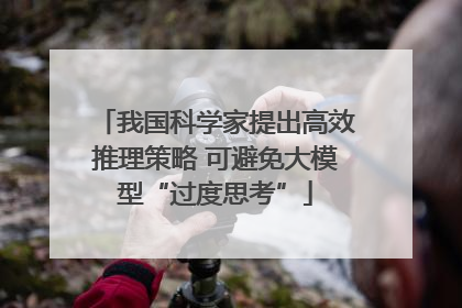 我国科学家提出高效推理策略 可避免大模型“过度思考”