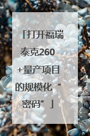 打开福瑞泰克260+量产项目的规模化“密码”