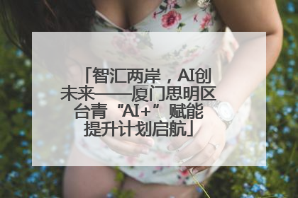 智汇两岸，AI创未来——厦门思明区台青“AI+”赋能提升计划启航