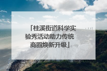 桂溪街道科学实验秀活动助力传统商圈焕新升级