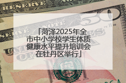 菏泽2025年全市中小学校学生体质健康水平提升培训会在牡丹区举行