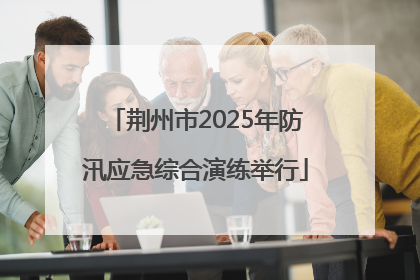 荆州市2025年防汛应急综合演练举行