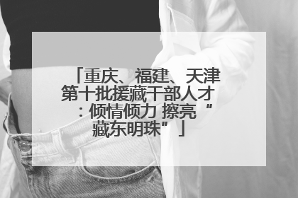 重庆、福建、天津第十批援藏干部人才：倾情倾力 擦亮“藏东明珠”