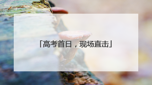 高考首日，现场直击