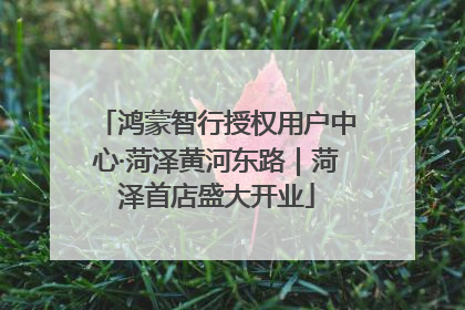 鸿蒙智行授权用户中心·菏泽黄河东路｜菏泽首店盛大开业