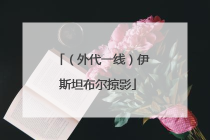 （外代一线）伊斯坦布尔掠影