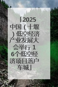 2025中国（十堰）低空经济产业发展大会举行 16个低空经济项目落户车城